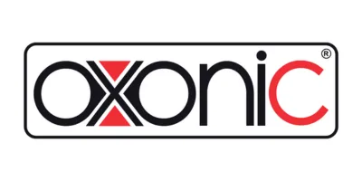 A black and red logo featuring the text 'oxonic®' in a modern font.